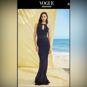 St. John Collection Luxe Ottoman Knit Evening Gown NWT